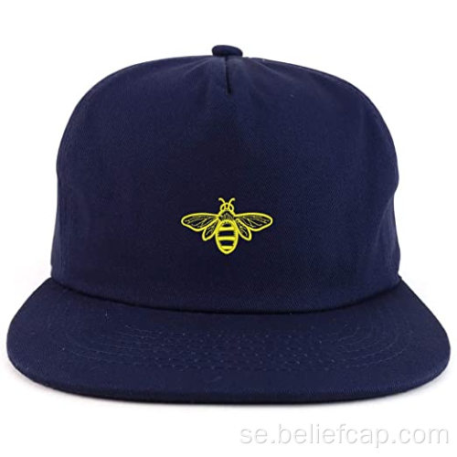 Flat Brim Gorras broderi Snapback Sports Cap